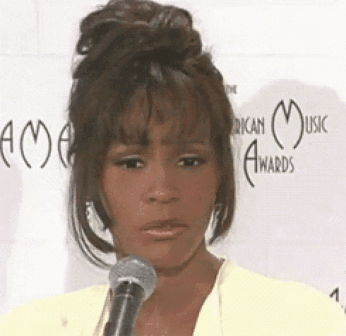 Shocked Surprised GIF - Shocked Surprised Whitney Houston GIFs