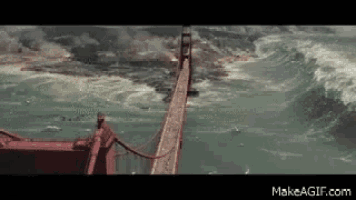a bridge over a body of water with a makeagif.com link