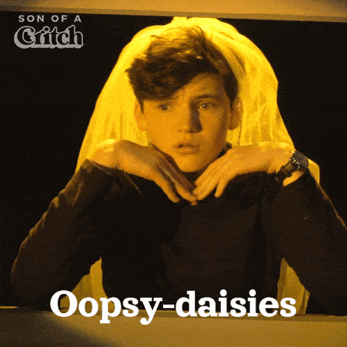 Oopsy-daisies Mark GIF - Oopsy-daisies Mark Son Of A Critch GIFs