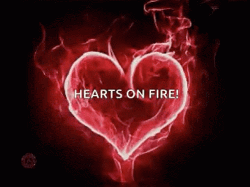 Hearts Love GIF - Hearts Love Fire GIFs