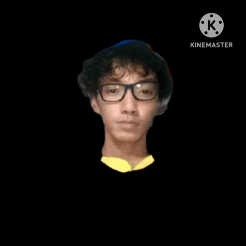 a video of a man with glasses and the words assalamu alaikum