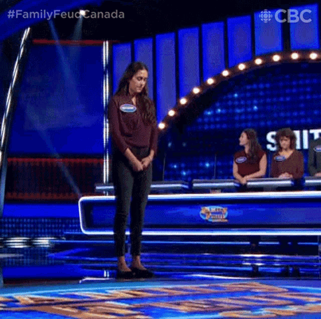 Turning Around Family Feud Canada GIF - Turning Around Family Feud Canada Family Feud GIFs