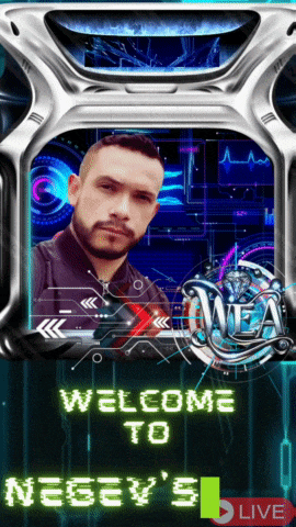a poster that says welcome to nesey 's live with a picture of a man