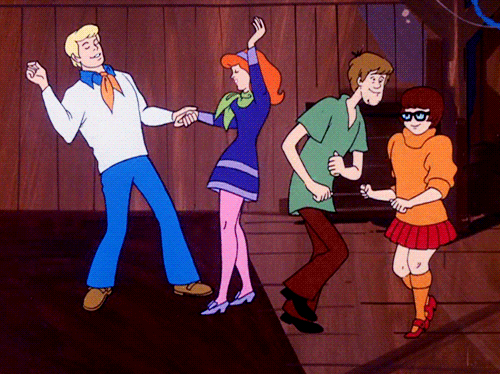☺ GIF - Scooby Doo Dancing Friends GIFs