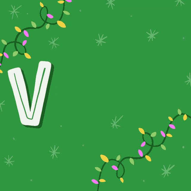the word vote is on a green background with a peach in the middle