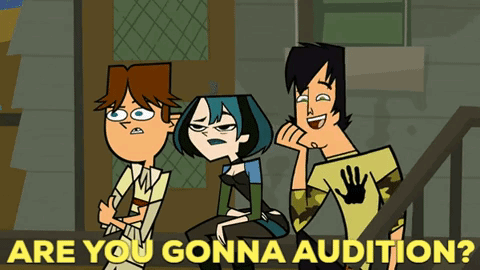 Total Drama Island Trent GIF - Total Drama Island Trent Are You Gonna Audition GIFs