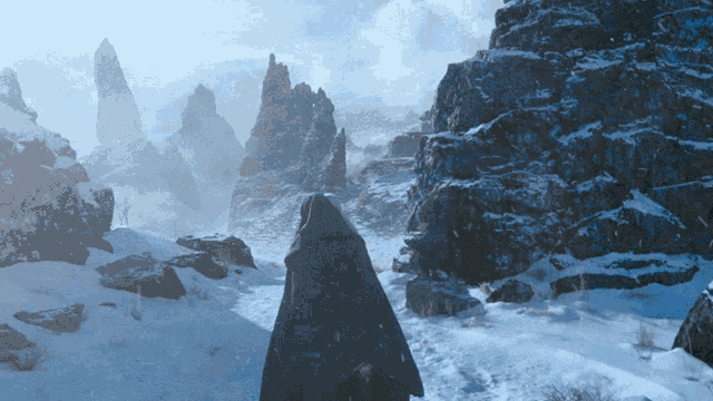 Revealing A Castle The Witcher GIF - Revealing A Castle The Witcher Check Out This Place GIFs