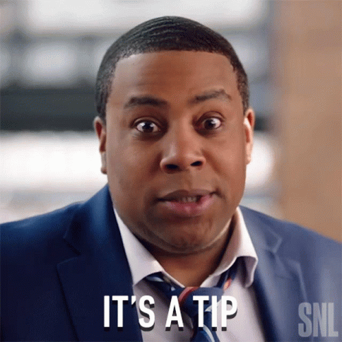 Its A Tip Saturday Night Live GIF - Its A Tip Saturday Night Live Just A Small Tip GIFs