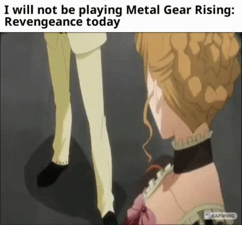 Umineko Metal Gear Rising GIF - Umineko Metal Gear Rising Battler GIFs