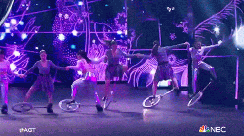 Unicycle Americas Got Talent GIF - Unicycle Americas Got Talent Agt GIFs