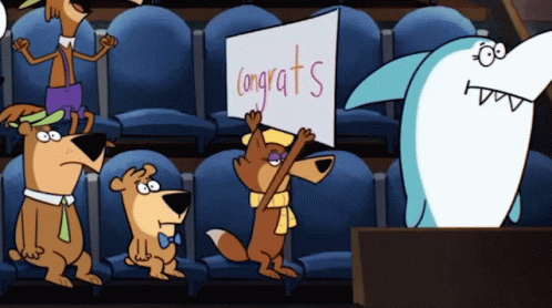 Hurray For You Congratulations GIF - Hurray For You Congratulations Loopy De Loop GIFs