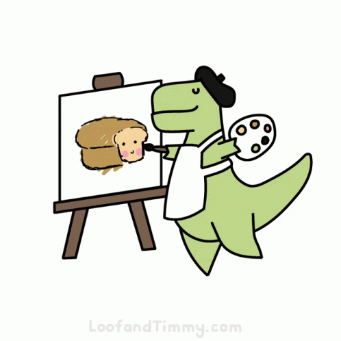 Loof And Timmy Loof GIF - Loof And Timmy Loof Painting GIFs
