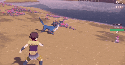 a video game character says samurost used dark pulse while fighting a monster