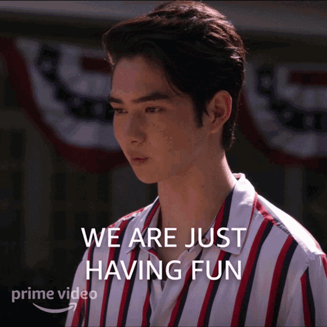 We Are Just Having Fun Steven GIF - We Are Just Having Fun Steven The Summer I Turned Pretty GIFs