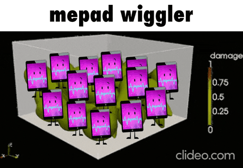 mepad wiggler is the name of the game shown