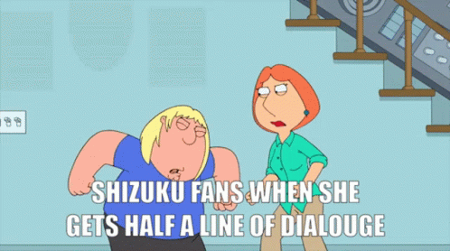 Family Guy Shizuku Fans GIF - Family Guy Shizuku Fans Clown Miu GIFs