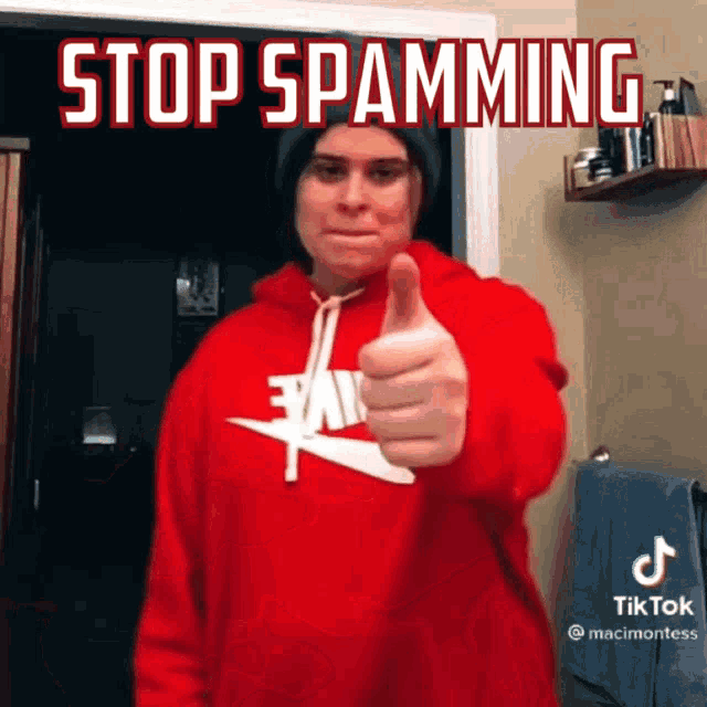 Stop Spamming GIF - Stop Spamming Spam GIFs