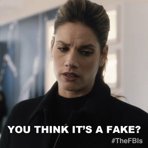 Do You Think Its A Fake Maggie Bell GIF - Do You Think Its A Fake Maggie Bell Missy Peregrym GIFs
