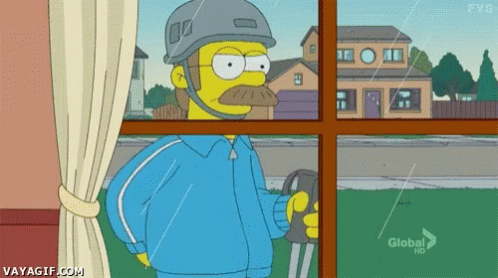 Simpsons Ned Flanders GIF - Simpsons Ned Flanders Christ GIFs