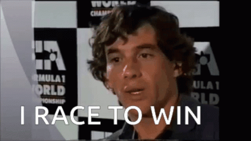 Senna Ayrton Senna GIF - Senna Ayrton Senna I Race To Win GIFs