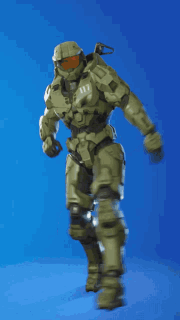 a video game character with the number 117 on his chest is dancing