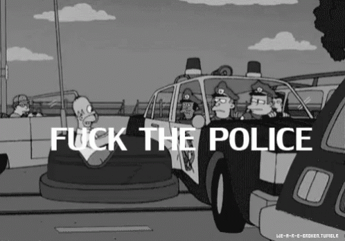 Friends Police GIF - Friends Police Fuck The Police GIFs