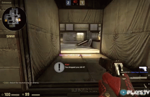 Lucky Headshot While Gun Juggling GIF - Cs Go Headshot Video Game GIFs