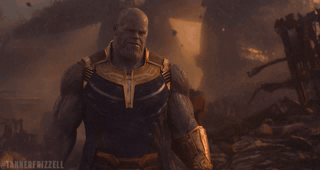 a poster of thanos from avengers infinity war with the caption i hope they remember you