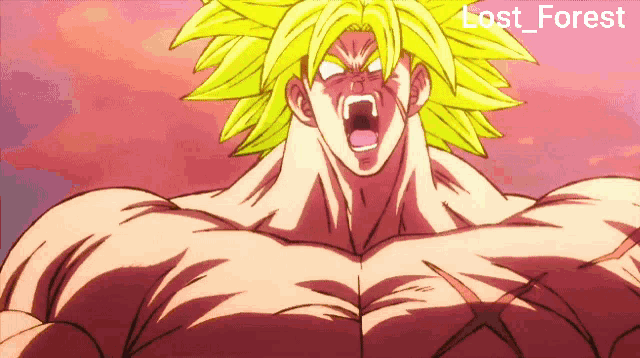 a picture of a cartoon character with the words lost_forest written below it
