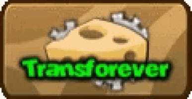 a cartoon illustration of a piece of cheese with a crown on it and the words `` transform '' .