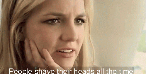 Britney Spears Shave GIF - Britney Spears Shave Head GIFs