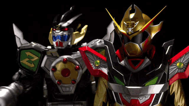 a robot with the letter z on it 's chest
