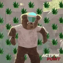 Bear Excited GIF - Bear Excited 420 GIFs