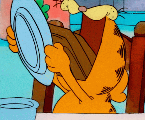 Garfield Toast GIF - Garfield Toast Breakfast GIFs