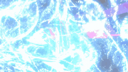 a computer generated image of a person in a pool of water