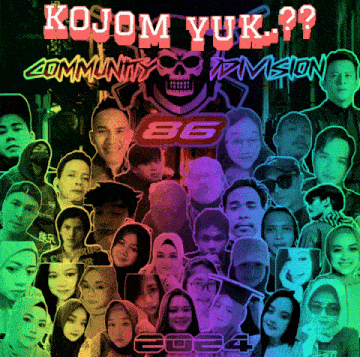 a group of people are on a poster that says kojom yuk ??