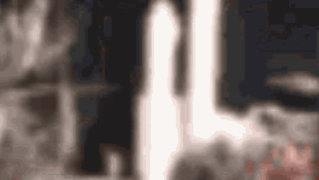 a blurred image of a space shuttle taking off from the moon