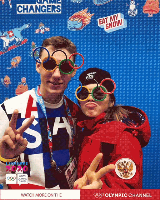 Olympic Shades Peace GIF - Olympic Shades Peace Peace Out GIFs