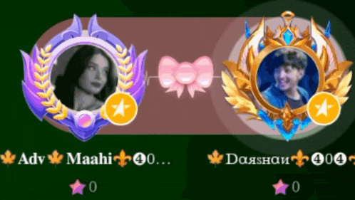 a picture of a woman and a picture of a man with the name adv and maahi