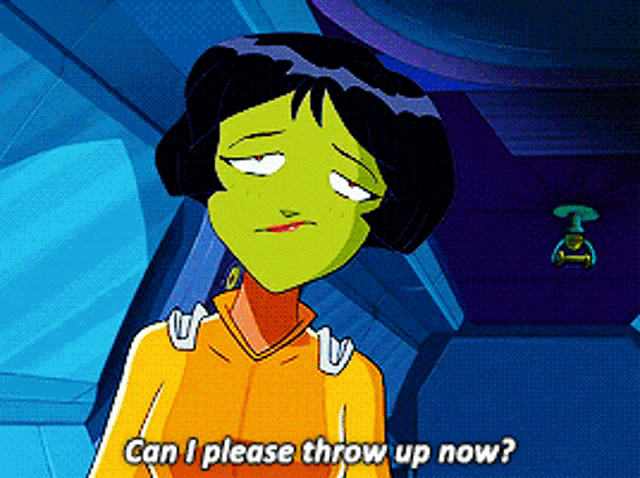 Totally Spies Alex GIF - Totally Spies Alex Can I Please Throw Up Now GIFs
