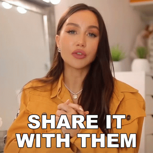 Share It With Them Coco Lili GIF - Share It With Them Coco Lili Lisa Alexandra GIFs