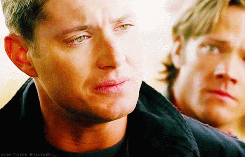 Crying Supernatural GIF - Crying Supernatural Dean Winchester GIFs