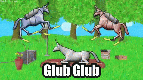 Charlietheunicorn Glubglub GIF - Charlietheunicorn Glubglub Unicorn GIFs