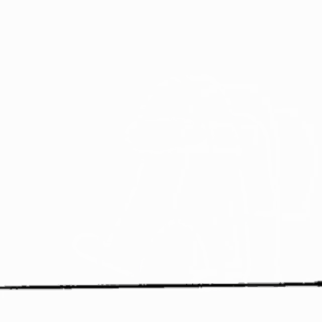 a black and white drawing of an among us character with the words `` sus ma bite '' .