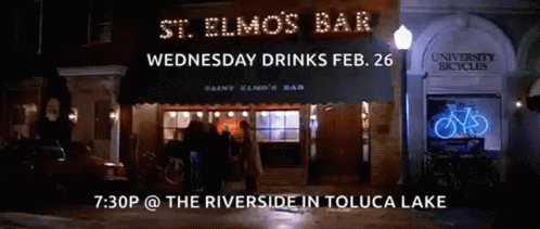 St Elmos Fire Movie GIF - St Elmos Fire Movie Wednesday Drinks Feb26 GIFs