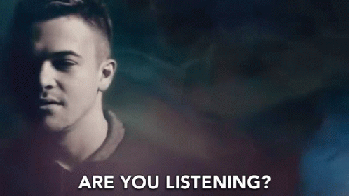 Are You Listening Listen To Me GIF - Are You Listening Listen To Me Annoyed GIFs