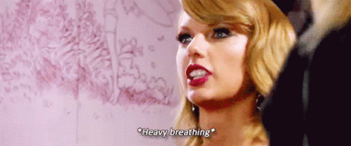 Heavily Breathing Taylor Swift GIF - Heavily Breathing Taylor Swift Nervous GIFs