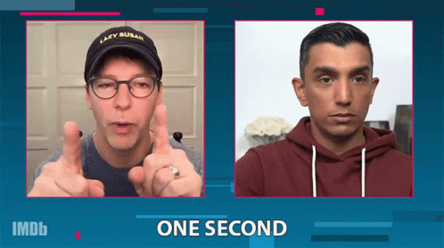 One Second Give Me A Sec GIF - One Second Give Me A Sec One Moment GIFs