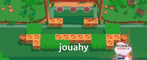 a screenshot of a video game with the name jouahy written on the bottom .