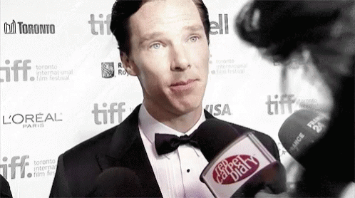 Benedict Puppyeyes GIF - Benedict Puppyeyes Red Carpet GIFs